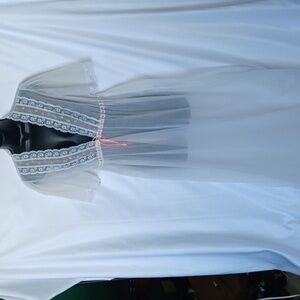 VINTAGE DREAM AWAY PINK  MEDIUM NIGHTGOWN ROBE, Bride Truseau